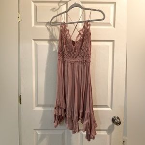 Free People Adella Slip Dress